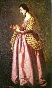 Francisco de Zurbaran st, dorotea. oil painting picture wholesale